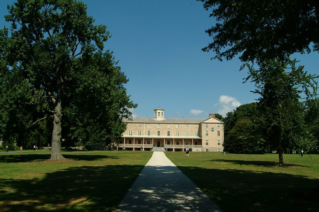 Founders Hall at Haverford College